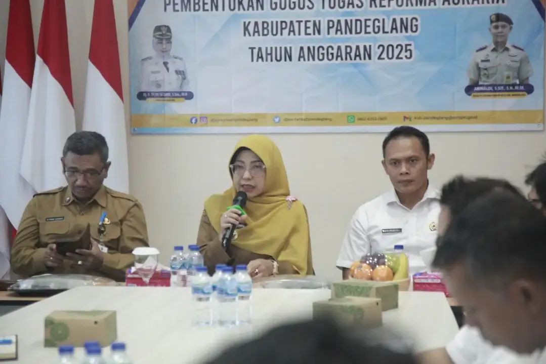 BPN dan Pemkab Pandeglang Bentuk Gugus Tugas Reforma Agraria